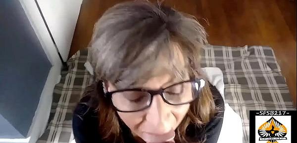  Sexy Milf Wearing Glasses Loves A Fat Cock